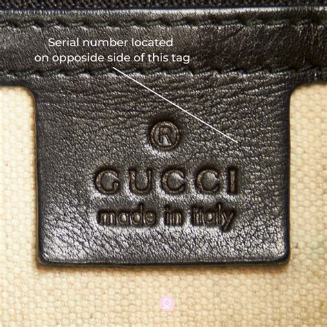 do gucci purses have serial numbers|gucci purse serial number lookup.